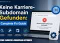 keine karriere-subdomain gefunden